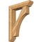 Ekena Millwork Westlake Slat Rough Sawn Bracket w/ Offset Brace, Western Red Cedar, 8"W x 36"D x 48"H BKT0806X36X48WTL06RWR - alternate 1